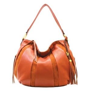 Aimee Kestenburg Pebble Leather & Suede Purse